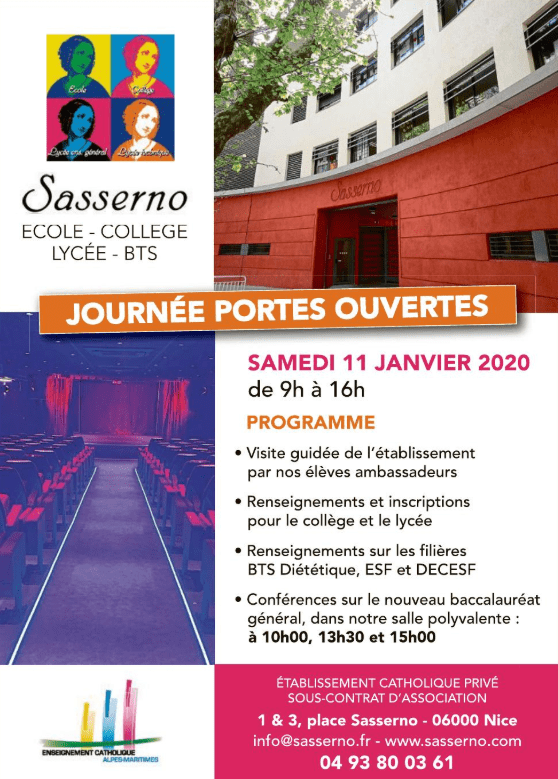 sasserno porte ouvertes