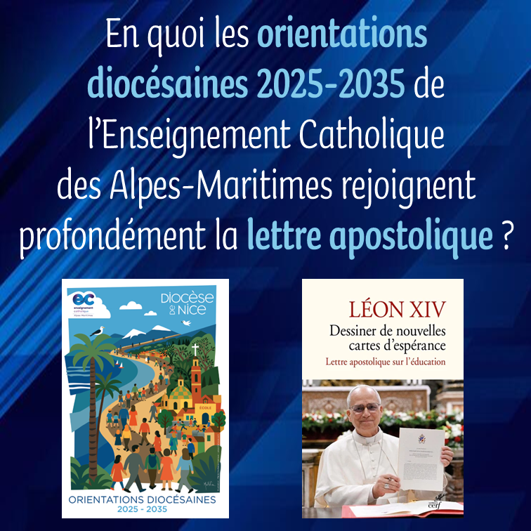 En quoi les orientations diocésaines 2025-2035 de l’EC06 rejoignent profondément la lettre apostolique ?